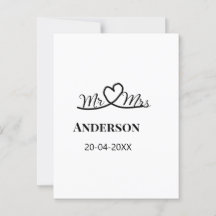 Sr e Sra adicionam data ano presente de casamento 
