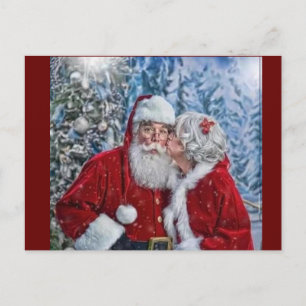 Cartão Postal Sr. e Sra. Claus