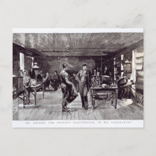Cartão Postal Sr. Edison , O Eminente Eletrônico
