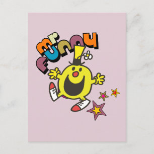 Cartão Postal Sr. Funny   Estrelas brilhantes