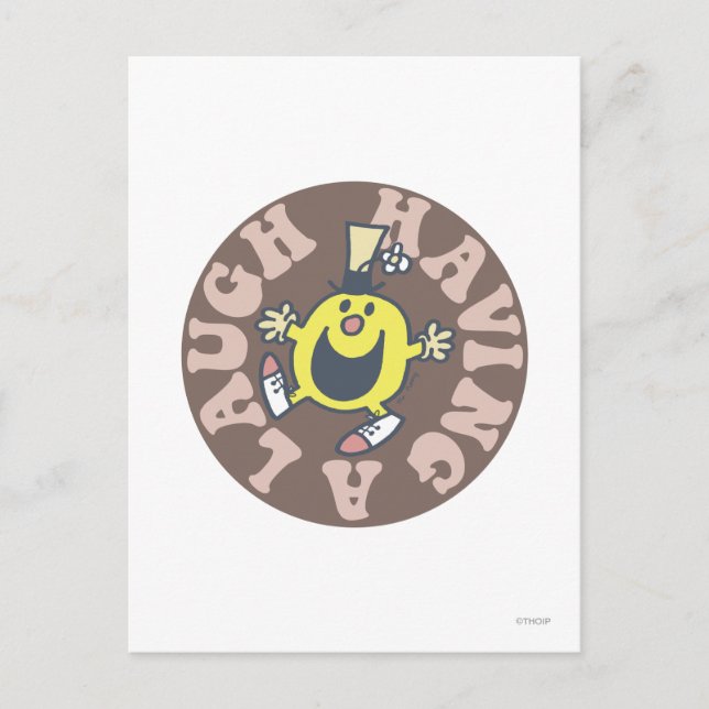 Cartão Postal Sr. Funny Rindo (Frente)