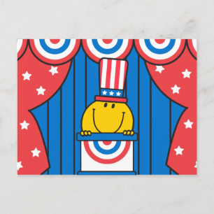 Cartão Postal Sr. Happy no Pódio