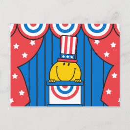 Cartão Postal Sr. Happy no Pódio