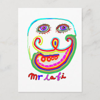 Cartão Postal Sr. Lafi - junte-se a meu clube de comédia