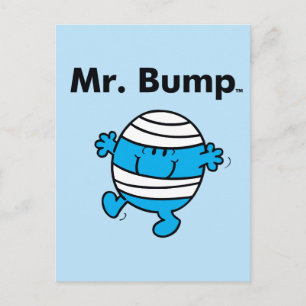 Cartão Postal Sr. Men   O Sr. Bump é um Clutz