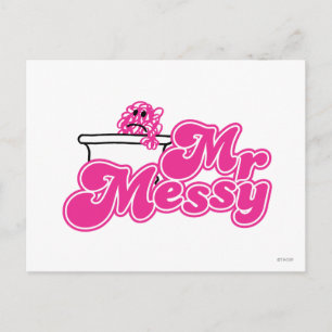 Cartão Postal Sr. Messy   Banheira