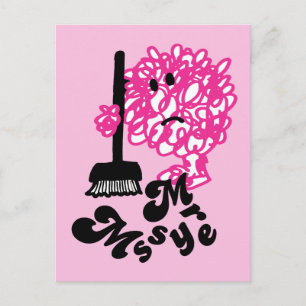 Cartão Postal Sr. Messy   Broom & Name