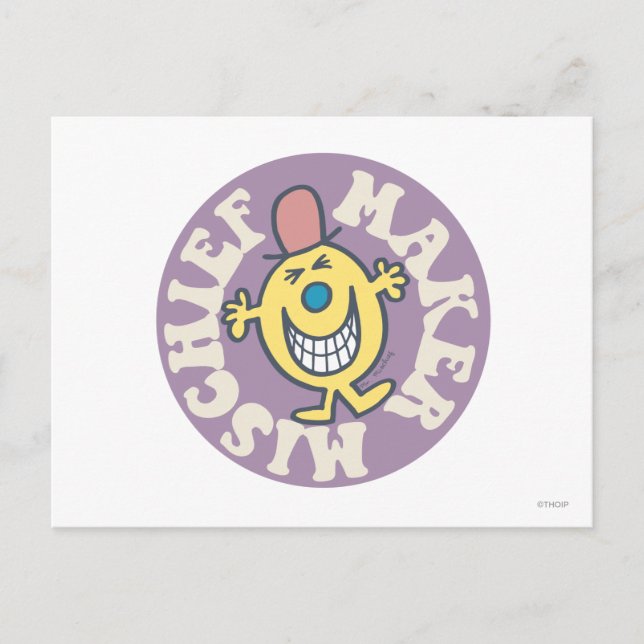 Cartão Postal Sr. Mischefe | Maciço (Frente)