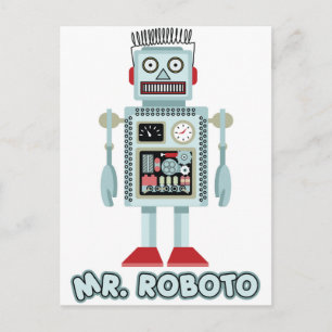Cartão Postal Sr. Roboto