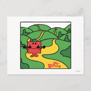 Cartão Postal Sr. Strong   Workland Workout