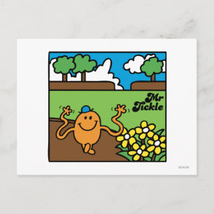 Cartão Postal Sr. Tickle   Diversão ao ar livre