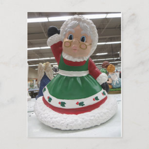 Cartão Postal Sra. Claus