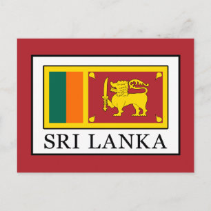 Cartão Postal Sri Lanka