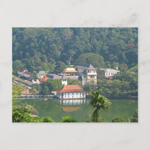 Cartão postal Sri Lanka - Kandy Templo do Dente