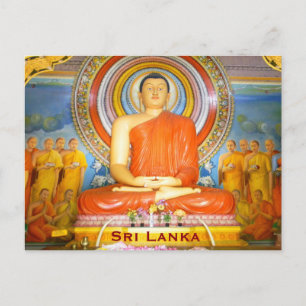Cartão Postal Sri Lanka Viagens vintage Turismo Acrescentar
