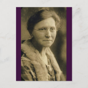 Cartão Postal Srta. Clara Alice Rupp of York Co., PA, EUA