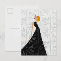 Srta Divina Ludivine Glamour Elegante Arte da Moda