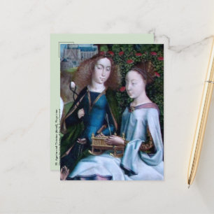 Cartão Postal SS. Ágata e Cristina (detalhe; M 070)