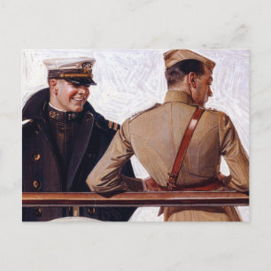 Cartão Postal SS Leviathan, 1918 por Joseph Christian Leyendecke