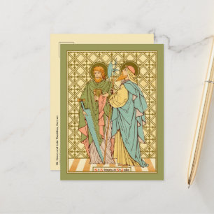 Cartão Postal SS. Simon e Jude Thaddeus (RLS 16)