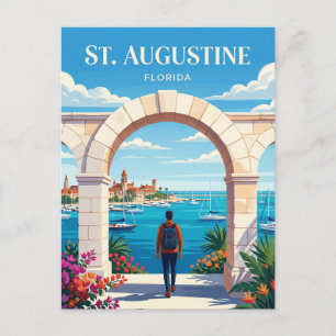 Cartão Postal St. Augustine EUA