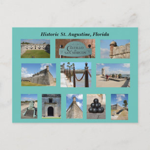 Cartão Postal St. Augustine histórico, Flórida
