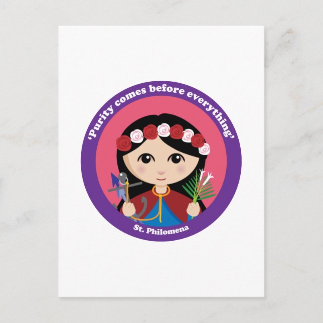 Cartão Postal St. Filomena (Frente)
