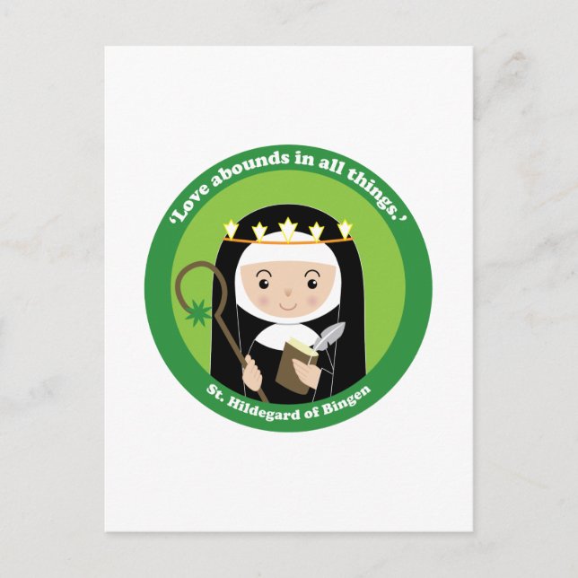 Cartão Postal St. Hildegard (Frente)