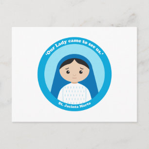 Cartão Postal St. Jacinta Marto