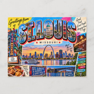Cartão Postal St Louis Missouri