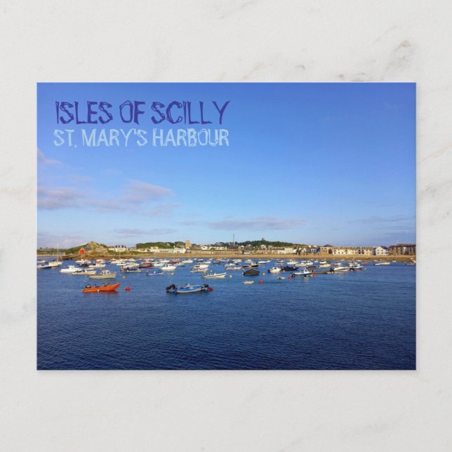 Cartão Postal St. Mary's Harbour - Isles Of Scilly (Frente)