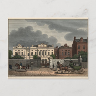 Cartão Postal St. Patrick Dun's Hospital in Dublin, Ireland 1835