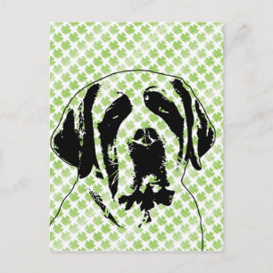 Cartão Postal St Patricks - Rua Bernard Silhouette