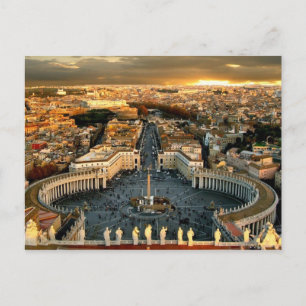Cartão Postal St Peter's Square Vatican
