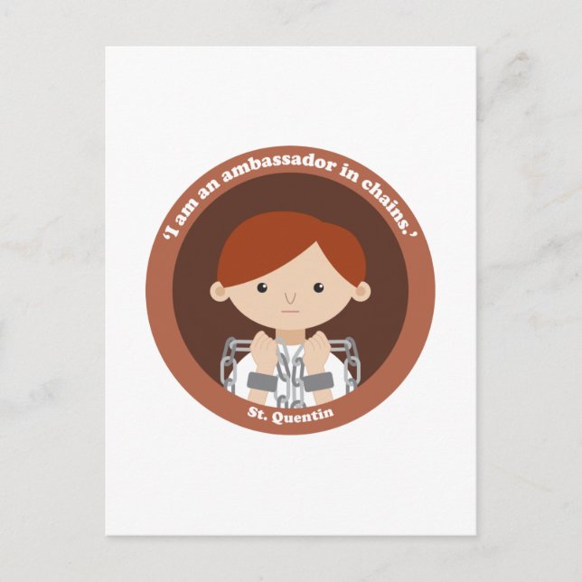 Cartão Postal St. Quentin (Frente)
