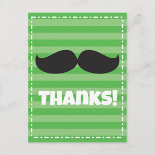 Cartão Postal Stache Green