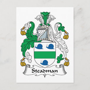 Cartão Postal Stadman Family Crest