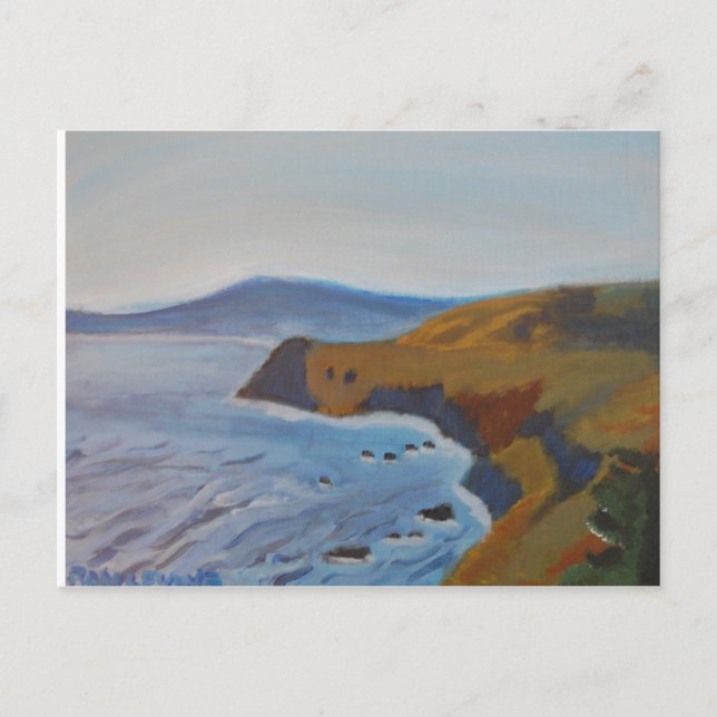 Cartão Postal Stan Levine "Muir Beach Overlook" (Frente)