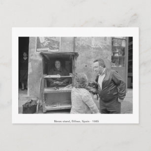 Cartão Postal Stand, Bilbao, Espanha, 1985.