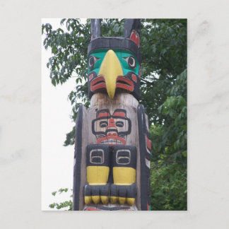 Cartão Postal Stanley Park Totem