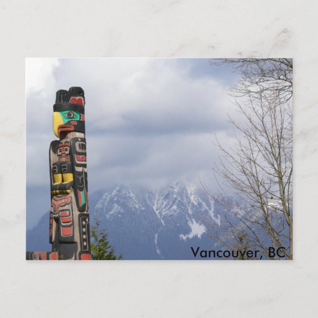 Cartão Postal Stanley Park, Vancouver, BC (Frente)