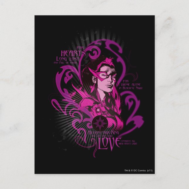 Cartão Postal Star Sapphire Gráfico 1 (Frente)