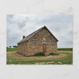 Cartão Postal Star School, Bent County, Colorado