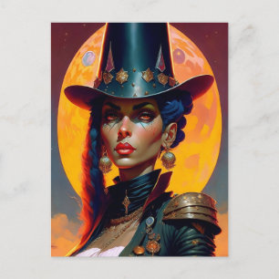 Cartão Postal Star Witch