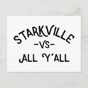 Cartão Postal Starkville VS All Yall, Mississippi