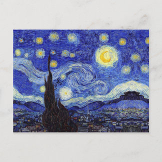 Cartão postal Starry Night