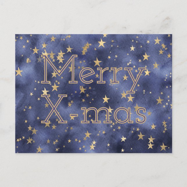 Cartão Postal Starry Night (Frente)