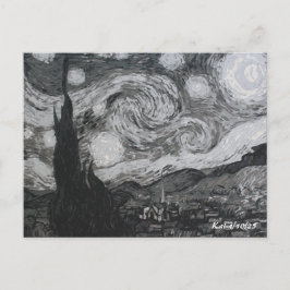 Cartão Postal Starry Night I Vincent Van Gogh