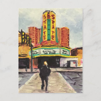 Cartão Postal State Theater — Ann Arbor, Michigan Postcard