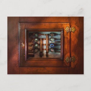 Cartão Postal Steampunk - Electrical - O painel de fusíveis